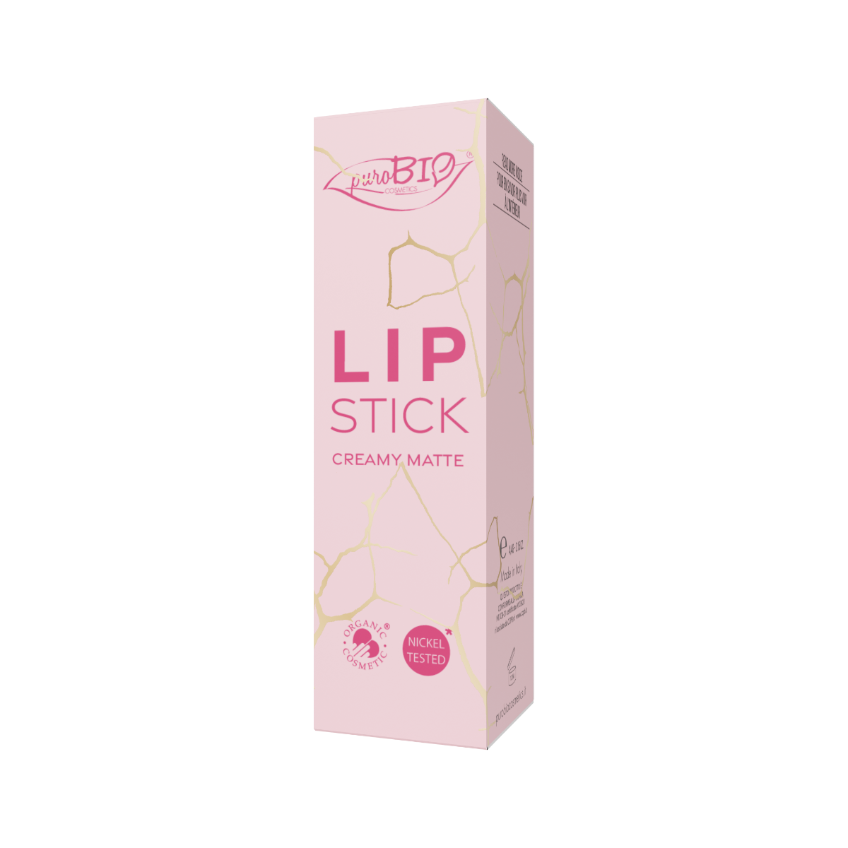 Purobio Kintsugi Barra de Labios Cremoso Mate 03 Rojo Con Fe 4,4g-8