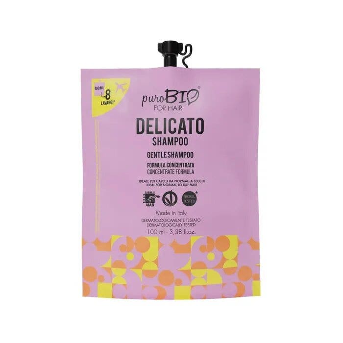 Purobio For Hair Champú Delicado Concentrado Sobre 100ml-5