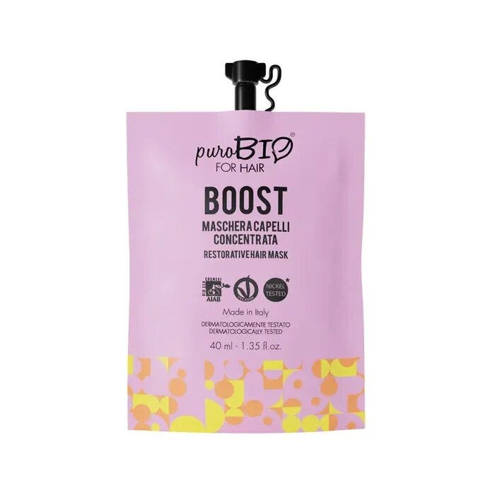 Purobio For Hair Mascarilla Boost Concentrada Sobre 40ml-1