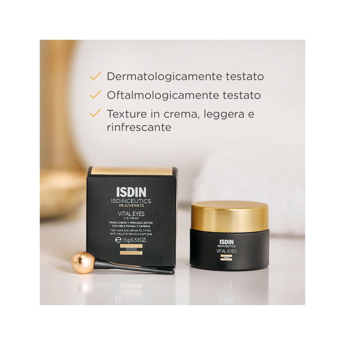 Isdin Isdinceutics Vital Eyes Crema Contorno de Ojos 15ml-10