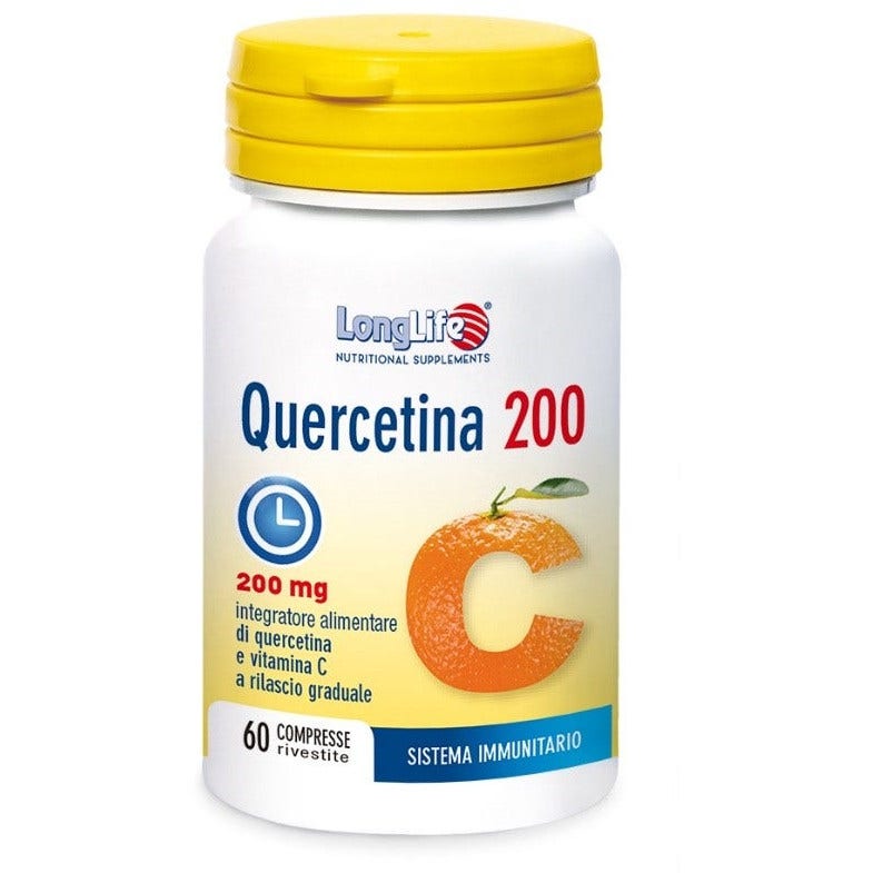 Longlife Quercetina 200 60 Comprimidos-2