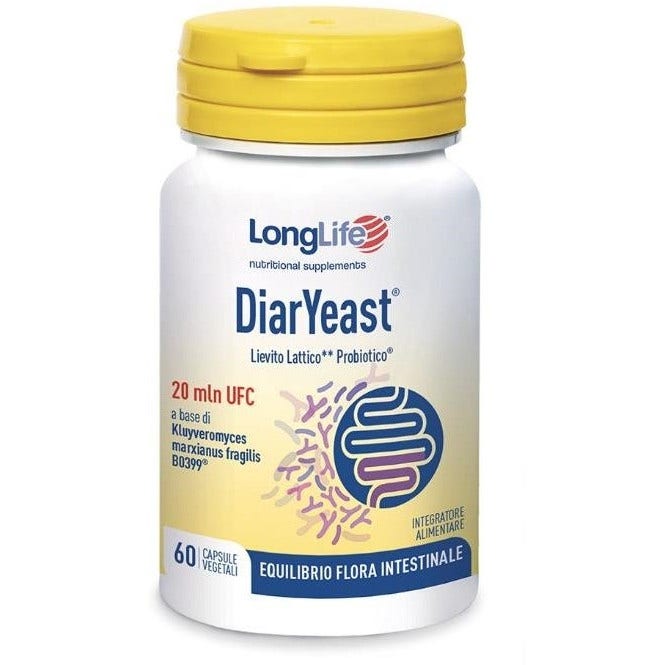 Longlife Diaryeast 60 Cápsulas Vegetarianas-2