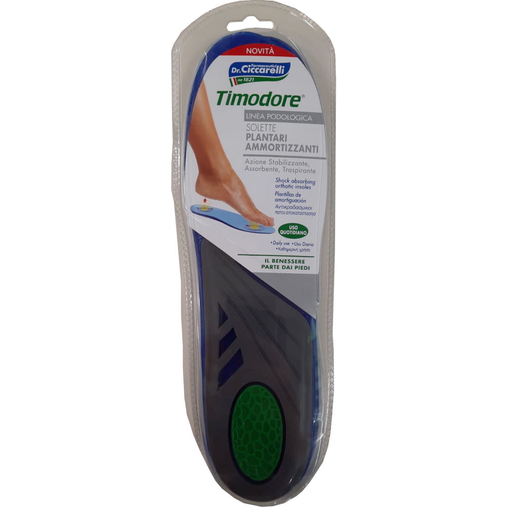 Timodore Plantillas amortiguadoras Talla 35.5-42-1