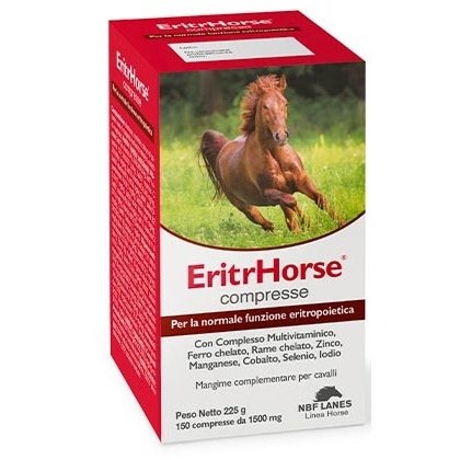 Nbf Lanes Eritrhorse Pienso Complementario Para Caballos 150 Comprimidos-1