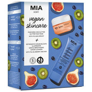 Korff Vegan Skincare Glitter Face Mask + Delicate Scrub Cleanser-1