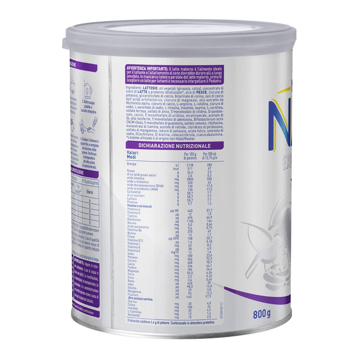 Nestlé Nan Ha Leche 1 800g-5
