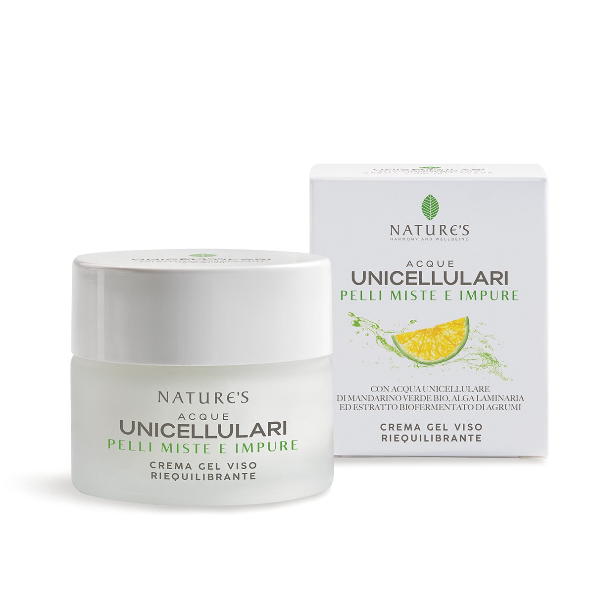 Nature's Acque Unicelulari Gel Crema Facial Reequilibrante 50ml-2