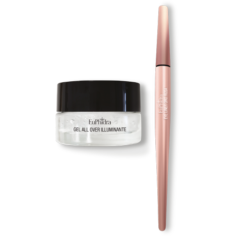 Euphidra Polvere di Stelle All Over Illuminating Gel Box + Eyeliner 02 Rose Gold-2