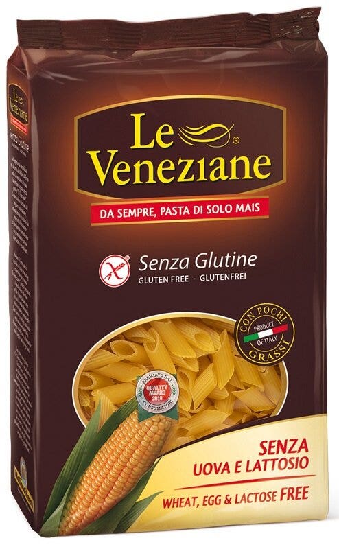 Le Veneziane Mezze Penne Maíz 250g-1