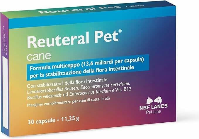 NBF Lanes Reuteral Probióticos para Perros 30 Cápsulas-1