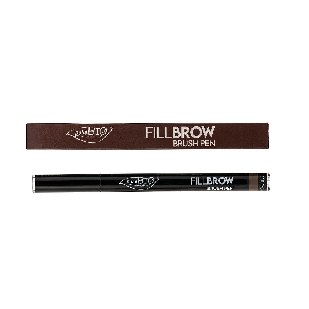 Purobio Fillbrow Rotuladores para Cejas 03 Marrón Oscuro-1