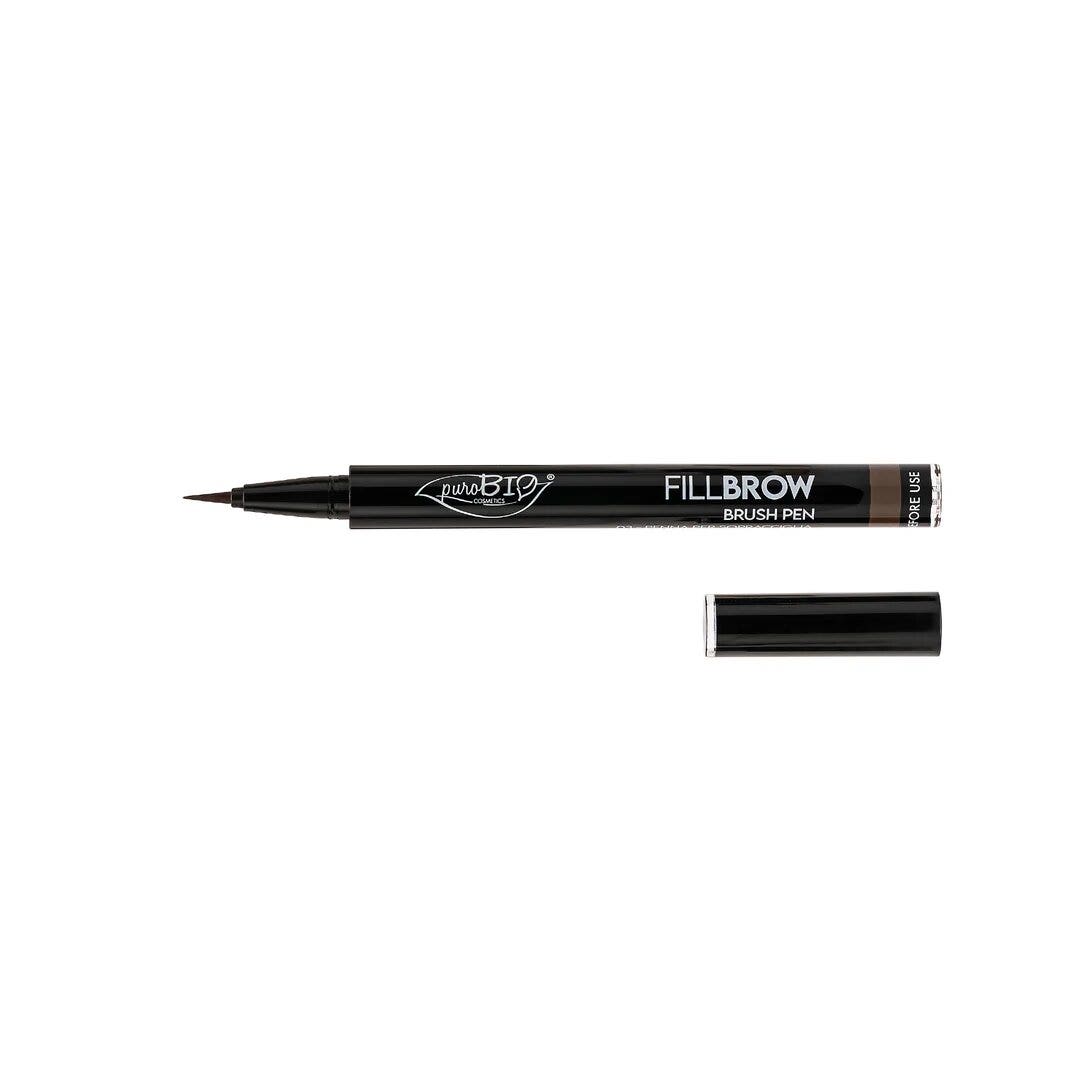 Purobio Fillbrow Rotuladores para Cejas 03 Marrón Oscuro-2