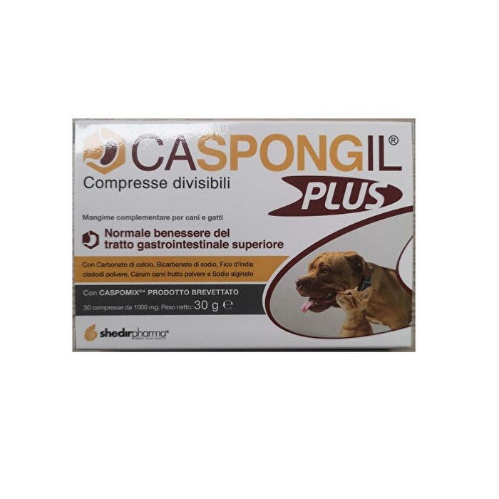 Caspongil Plus Alimento Complementario Para Perros Y Gatos 30 Comprimidos-1