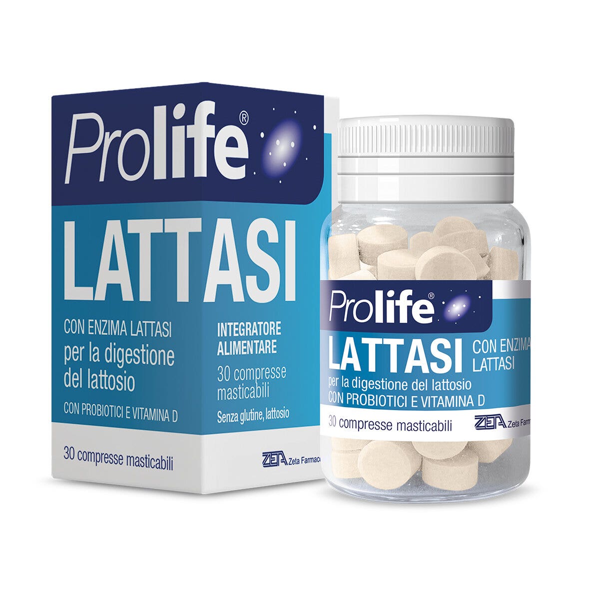Prolife Lactasa 30 Comprimidos Masticables-2