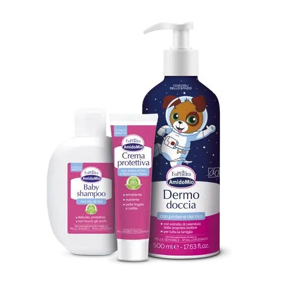 Euphidra Amido Mio Nave Espacial De Los Cachorros Dermoshower 500ml + Champú 200ml + Crema 50ml-8