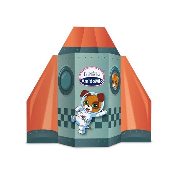 Euphidra Amido Mio Nave Espacial De Los Cachorros Dermoshower 500ml + Champú 200ml + Crema 50ml-7