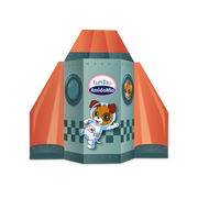 Euphidra Amido Mio Nave Espacial De Los Cachorros Dermoshower 500ml + Champú 200ml + Crema 50ml-5