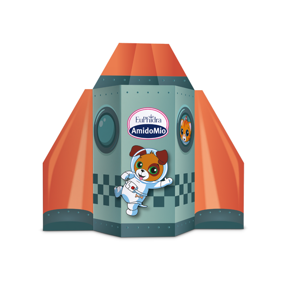 Euphidra Amido Mio Nave Espacial De Los Cachorros Dermoshower 500ml + Champú 200ml + Crema 50ml-5