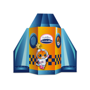 Euphidra Amido Mio La Nave Espacial De Los Cachorros Jabón Líquido 500ml + Champú 200ml + Crema 50ml-1