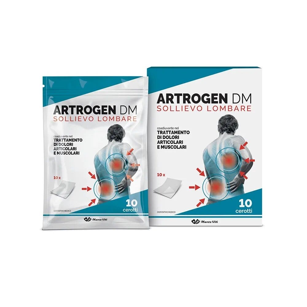 Marco Viti Artrogen DM Alivio Lumbar 10 Parches-1
