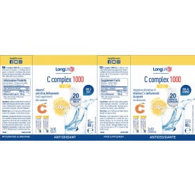 Longlife C Complex 1000 Fizz Lemon 10 Comprimidos Efervescentes-2