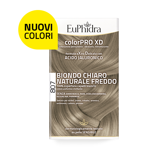 Euphidra ColorPro XD Kit Tinte Capilar 807 Rubio Claro Natural Frio-1