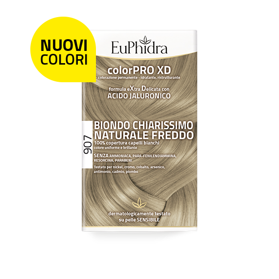 Euphidra ColorPro XD Kit Tinte Capilar 907 Rubio Muy Claro Natural Frio-1