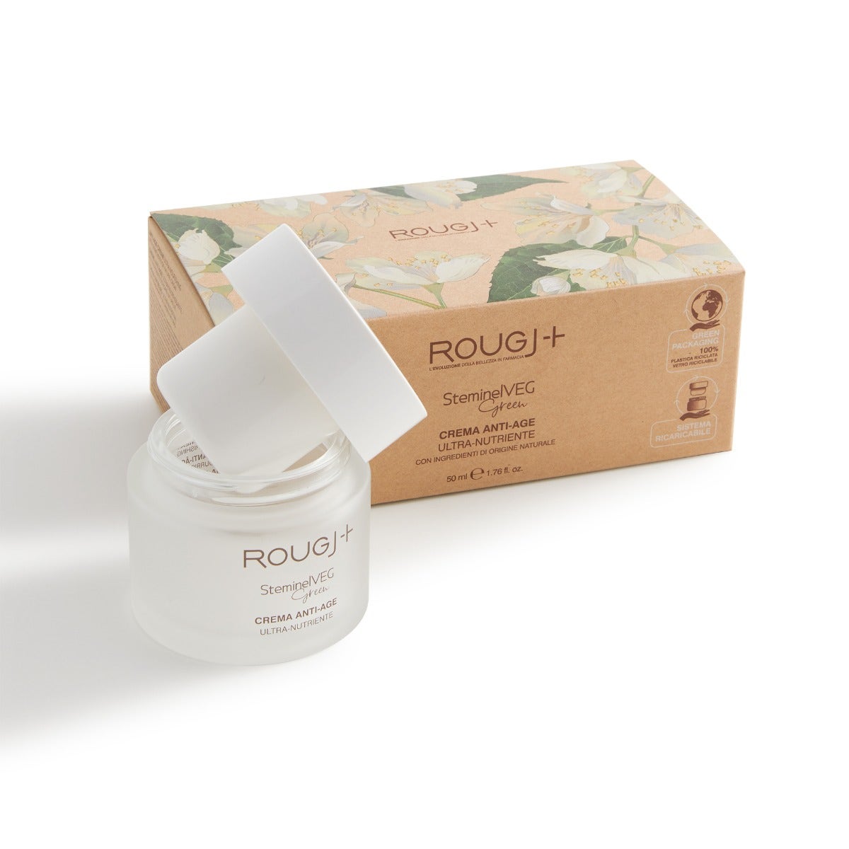 Rougj Anti-Age Crema Ultra-Nutritiva Steminelveg Green 50ml-5
