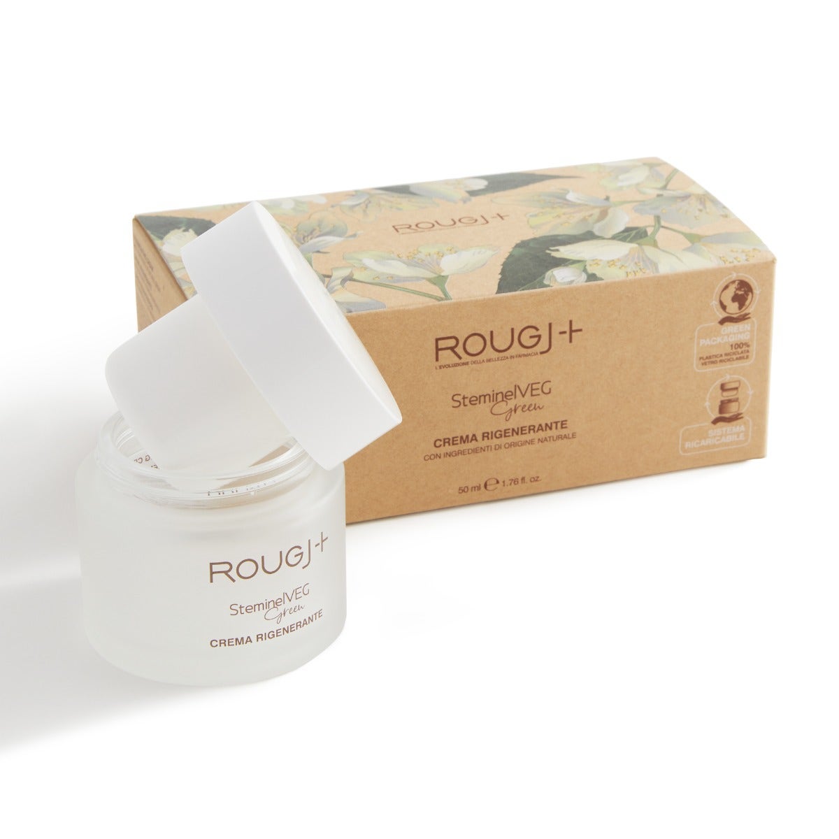 Rougj Crema Facial Regeneradora Steminelveg Green 50ml-6
