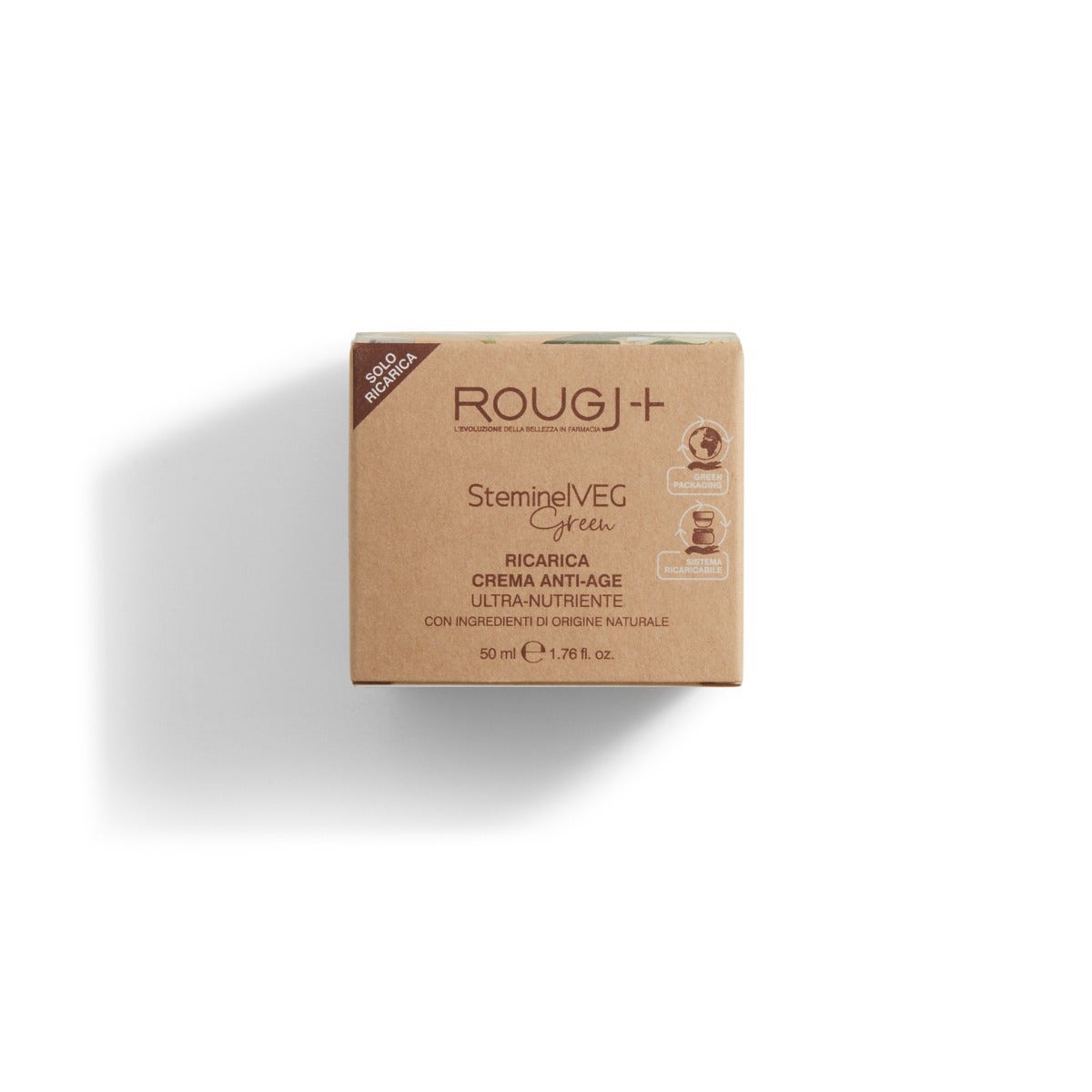 Rougj Anti-Age Crema Ultra-Nutritiva Steminelveg Green Recambio 50ml-3