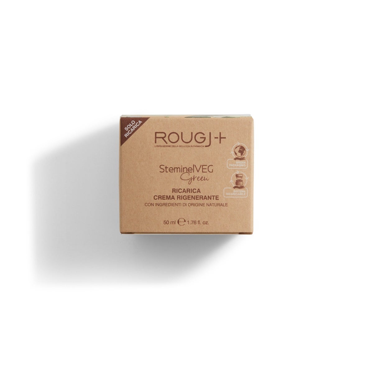 Rougj Crema Facial Regeneradora Steminelveg Verde Recambio 50ml-3
