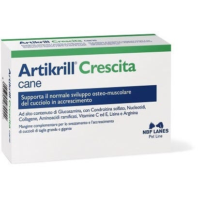 Artikrill Crecimiento Pienso Complementario Perro 30 Comprimidos-2
