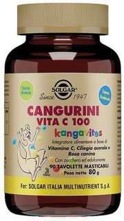 Solgar Cangurini Vita C 100 90 Comprimidos Masticables-1