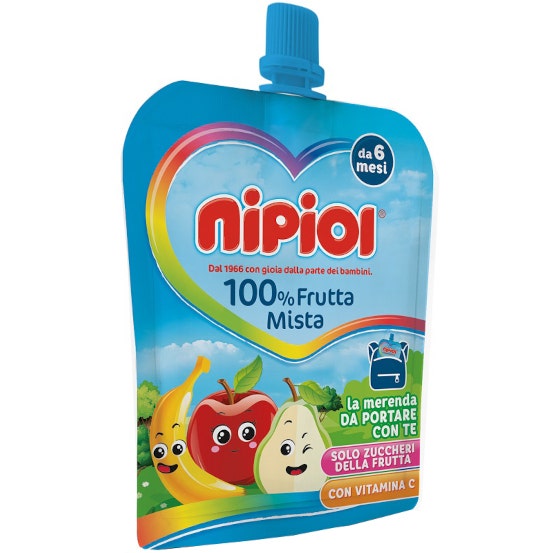 Nipiol Puré Sobres Frutas Mixtas 85g-1