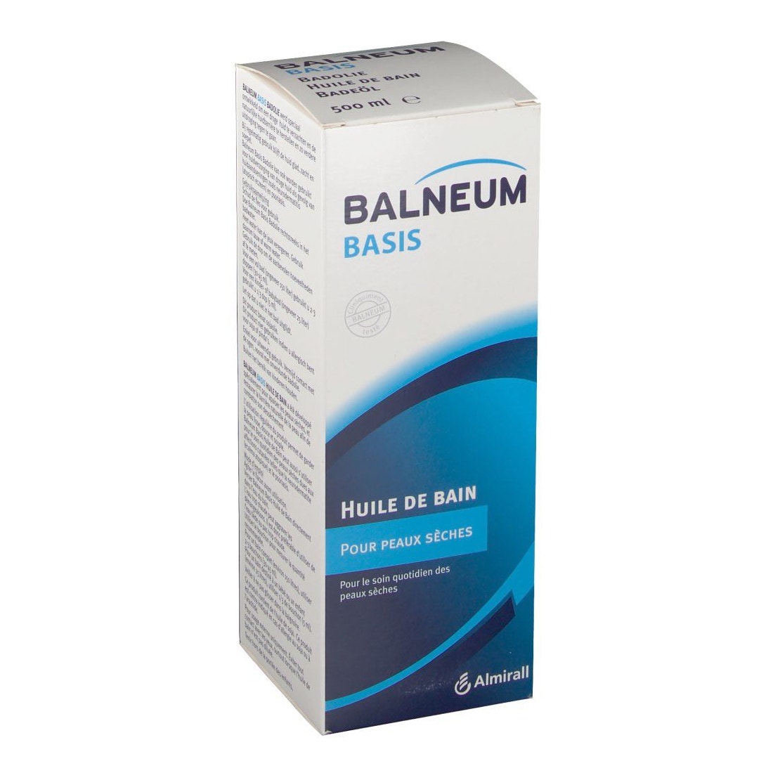 Almirall Balneum Base Aceite De Baño Corporal 500ml-3