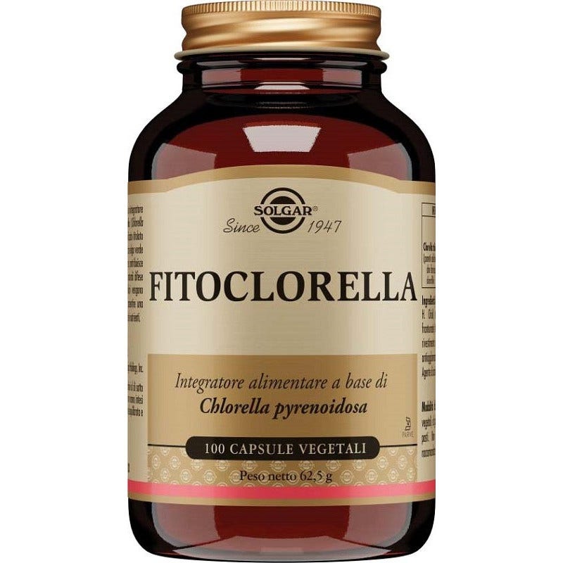 Solgar Fitoclorella 100 Cápsulas-2