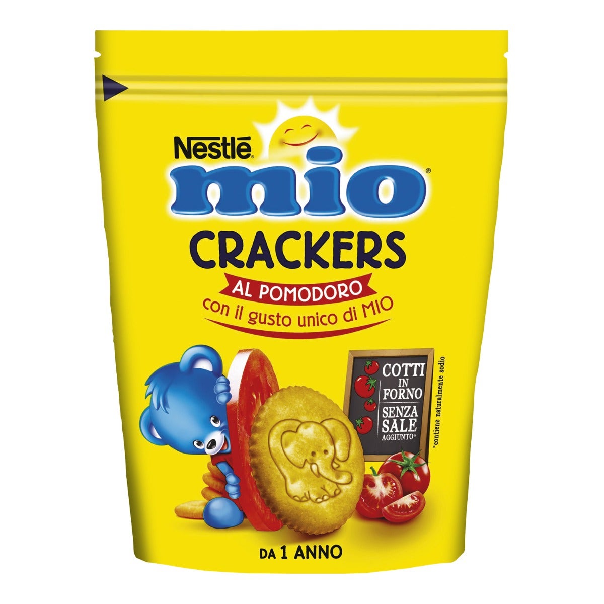 Nestlè Mio Snack Crackers Con Tomate Para Bebés 1 Año + 100g-2