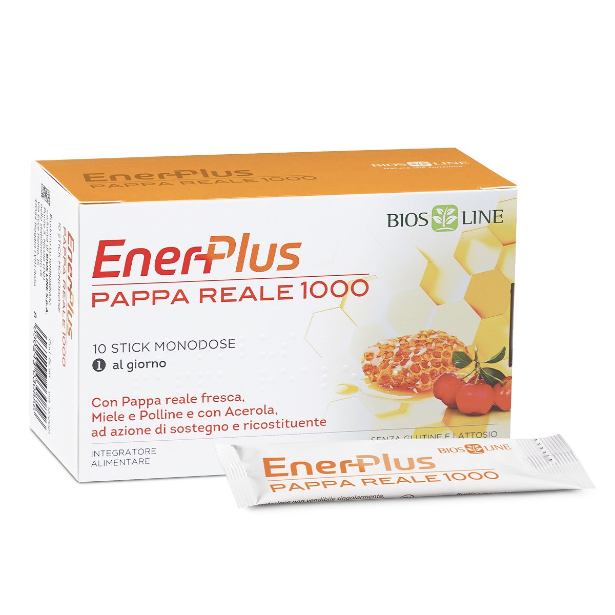 Línea Bios EnerPlus Jalea Real 1000 10 Sobres-1