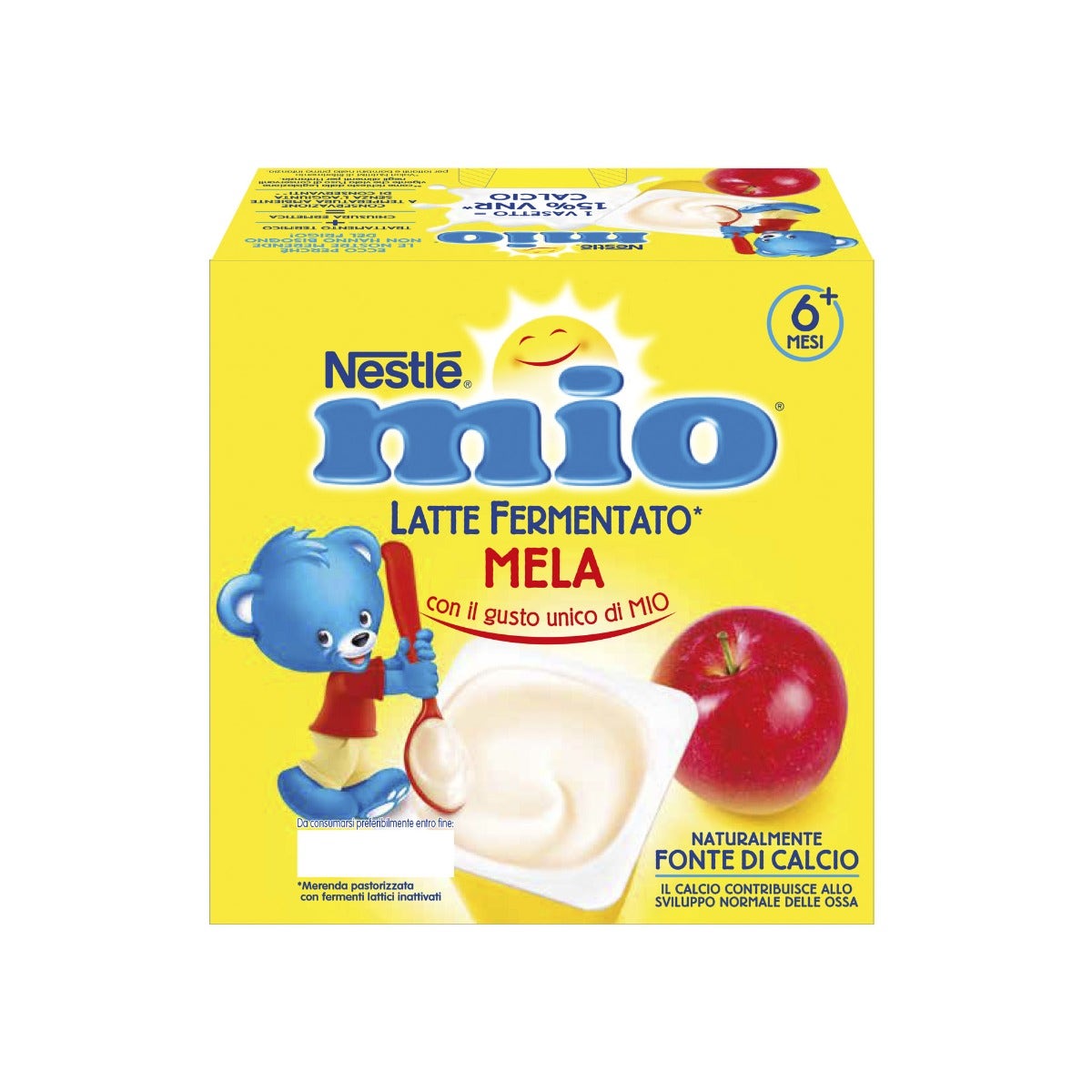 Nestlè Mi Yogur Y Fruta Sabor Manzana 4x100g 6 Meses +-3