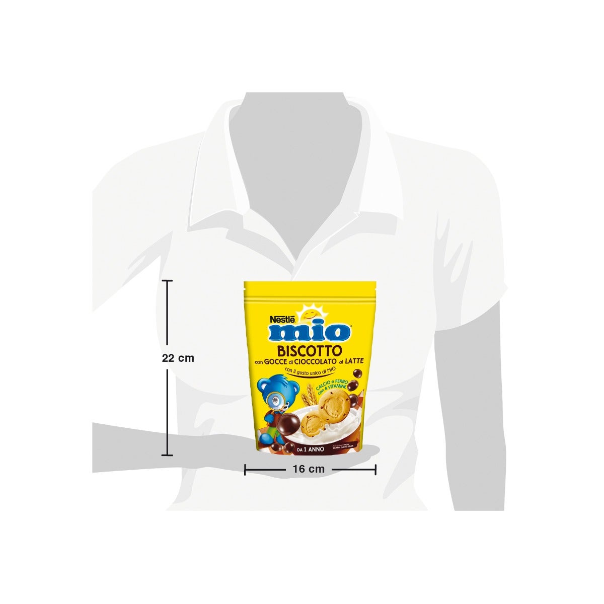 Nestlè Mio Galleta Chips De Chocolate Con Leche 150g 1 Año+-4