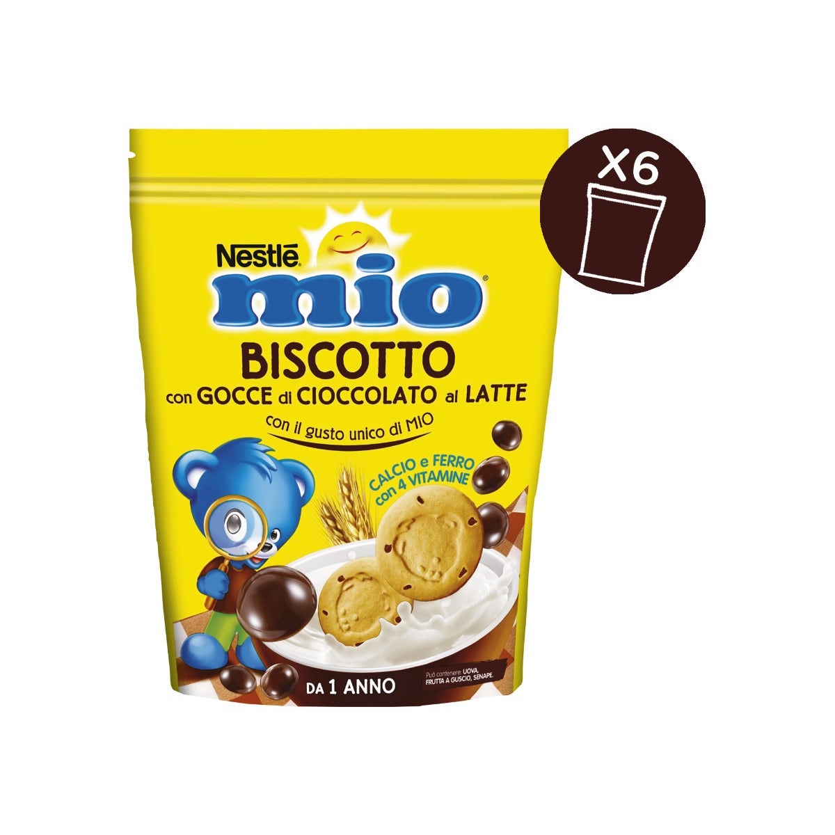 Nestlè Mio Galleta Chips De Chocolate Con Leche 150g 1 Año+-5
