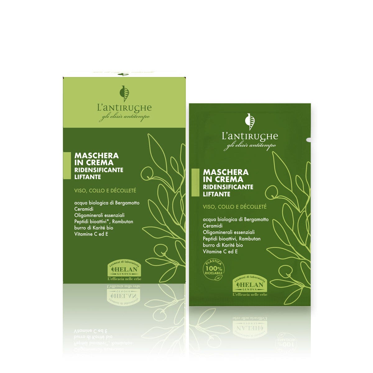 Helan The Antiarrugas Mascarilla Crema Lifting Redensificante 4x8ml-3