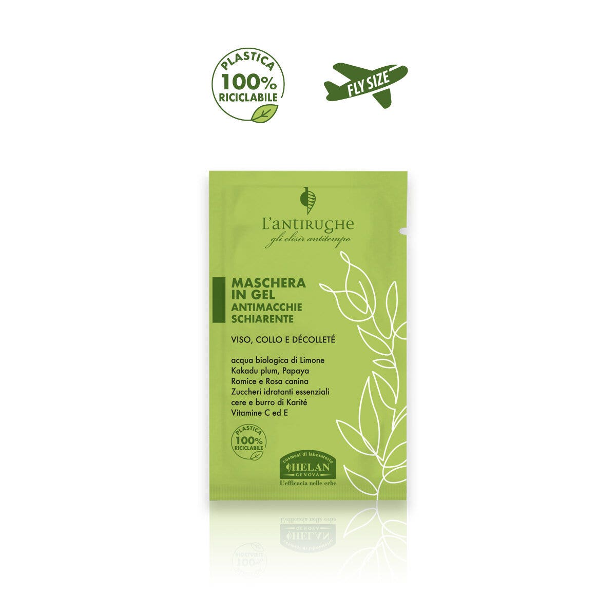 Helan The Antiarrugas Mascarilla Gel Aclarante Antimanchas 4x8ml-2