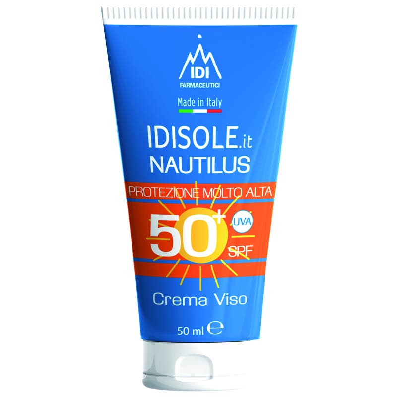 Idisole-IT Nautilus Protección Solar Muy Alta SPF 50+ Crema Facial 50ml-1