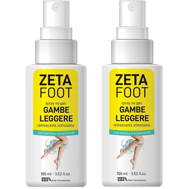 Zeta Pies Piernas Combinadas Spray 2x100ml-1