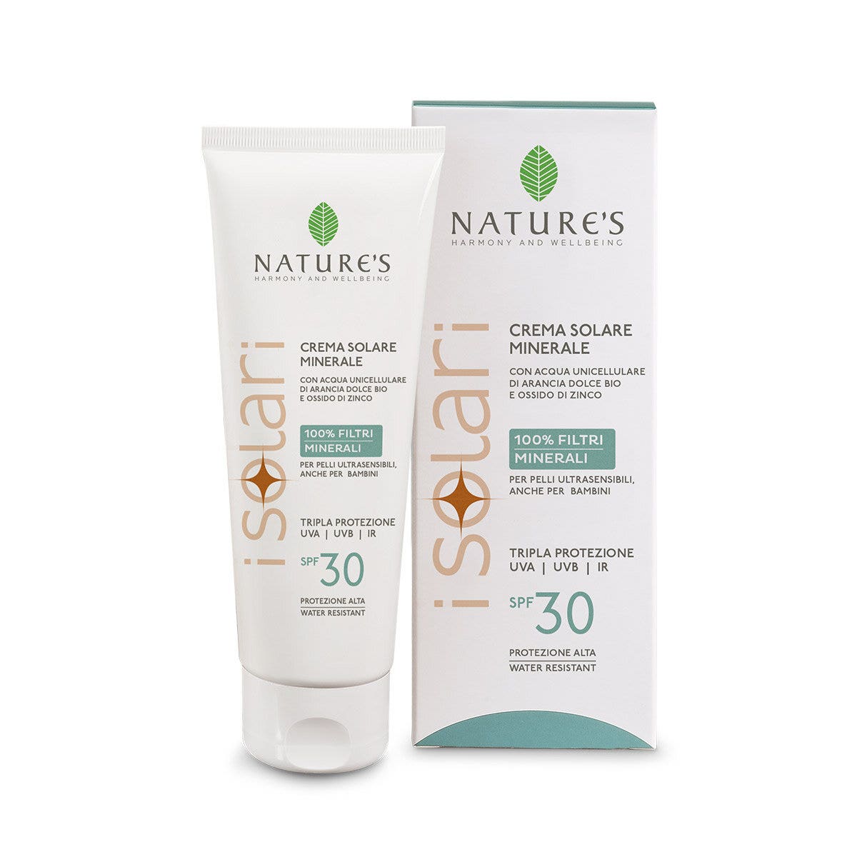 Nature's Solari Crema Solar Mineral Rostro Y Cuerpo SPF 30 100ml-2
