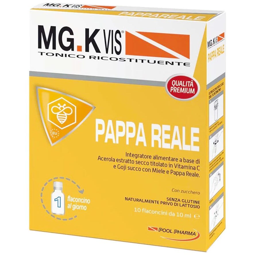Mgk Vis Tónico Restaurador Jalea Real 10 Viales De 10ml-2