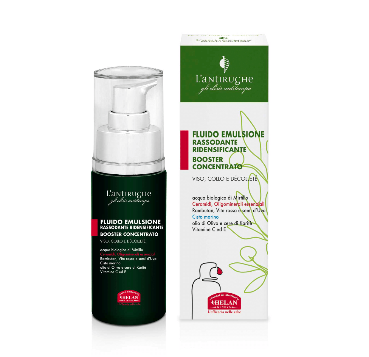 Helan Elisir Antitempo L' Emulsión Facial Antiarrugas Reafirmante Y Redensificante 30ml-1