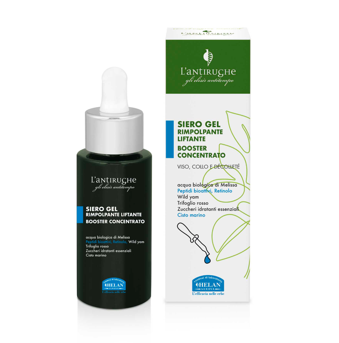 Helan Elisir Antitempo L' Antiarrugas Gel Serum Facial Rellenador Y Lifting 30ml-1