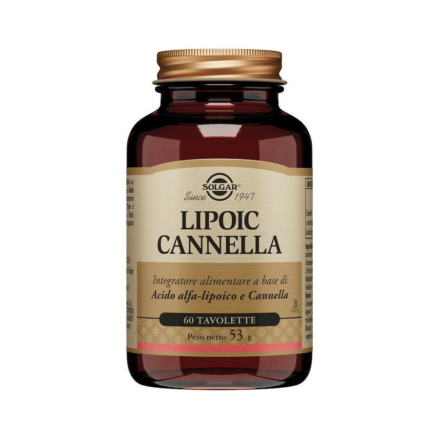 Solgar Lipoico Canela 60 Comprimidos-2